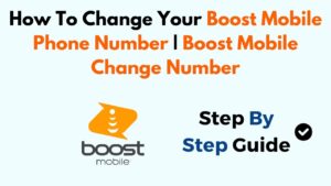 Boost Mobile Phone Number